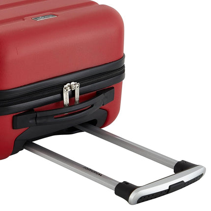 Wrangler 22" Hardside Spinner Carry-on Luggage, Salsa Red, 22-Inch, 22" Hardside Spinner Carry-on Luggage