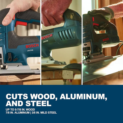 Bosch-rotozip-skil 7.0 Amp Top Handle Jigsaw JS470E