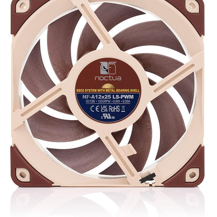 Noctua NF-A12x25 LS-PWM, High-Performance Whisper Quiet Fan 120mm