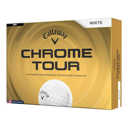 Callaway Chrome Tour Golf Balls 2026 12 Ball Pack