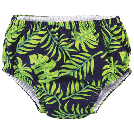 Pañales de natación unisex Hudson Baby, hojas tropicales, de 6 a 12 meses
