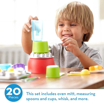 Melissa & Doug Let's Play House Baking Play Set (Pretend Play Kitchen Accessories, 20 Pieces)