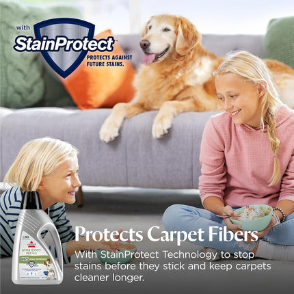 BISSELL Little Green PET-PRO-OXY Formula for Portable Carpet Cleaners Spot & Stain, 60 oz, 2034F