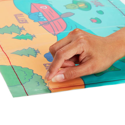 Munchkin� Story Mat�, BPA Free Disposable Placemats for Kids, 18 Pack, 2 Designs