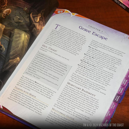 D&D Book Tabs: Planescape: Adventures in The Multiverse