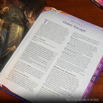 D&D Book Tabs: Planescape: Adventures in The Multiverse