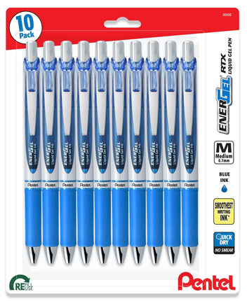 Pentel RTX Energel Liquid Gel Ink Pens 0.7 mm - Pa