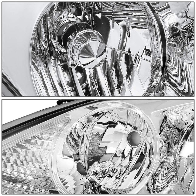 DNA Motoring OEM-HL-0117-L Left Driver Side Factory Style Headlight Lamp
