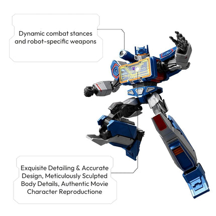 Blokees Figures - Transformers (Model Kit) 71183 - Classic Class(CC) 17-Movie8 Soundwave （Luminous Eyes & Chest）