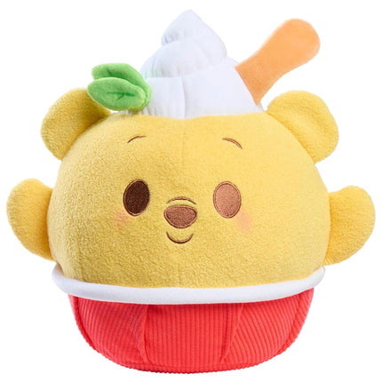 Peluche Winnie l'Ourson Disney Munchlings Squeeze-A-Munch Grande glace pilée menthe parfum citron, jouets pour enfants dès 0 ans par Just Play