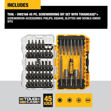 DeWalt Screwdriving with Tough Case 42-Pieces Set