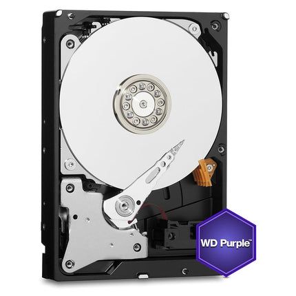 WD Purple 1TB Surveillance Hard Disk Drive - Intellipower SATA 6 Gb/s 64MB Cache 3.5 Inch