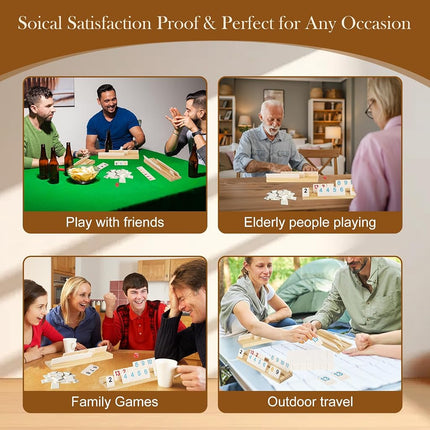 Soopotay Rummy Cube 6 Player Board Game