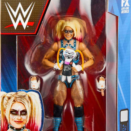 Figurine et accessoires Mattel WWE Elite Collection, Série #97 Alexa Bliss figurine de collection de 15 cm avec 25 points d'articulation et mains interchangeables