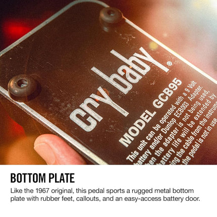Jim Dunlop The Original Crybaby Pedal GCB 95