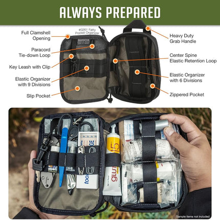 Maxpedition Fatty Pocket Organizer (Black)