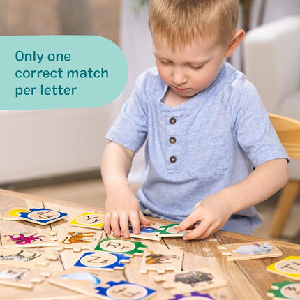 Melissa & Doug Self-correcting letter puzzles, Blue,35 x 15 x 8 cm,2541