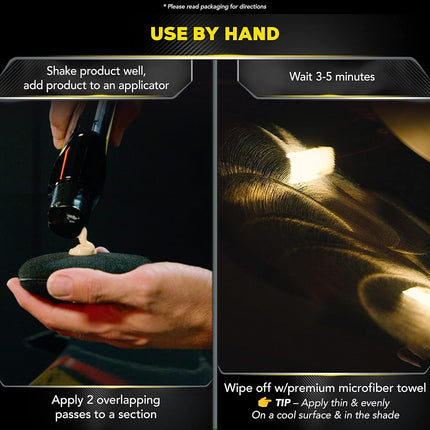 Meguiar's Ultimate Liquid Wax, 473 ml | Long Lasting Paint Protection Formula Designed for Maximum Shine | Enhances Gloss and Surface Depth | Improves Water Beading
