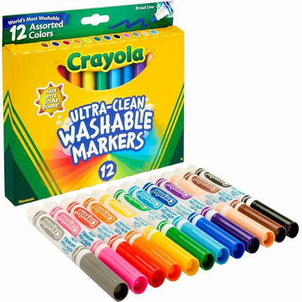 CRAYOLA Broad Line Washable Markers