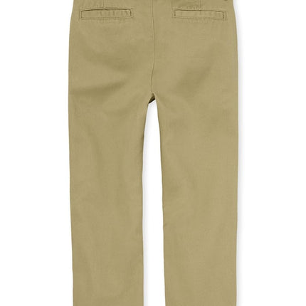 The Children's Place Pantalones Chino para Niño, Paquete de Dos, Lino, 4