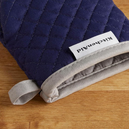 KitchenAid Asteroid Mini Oven Mitt Set, Cobalt