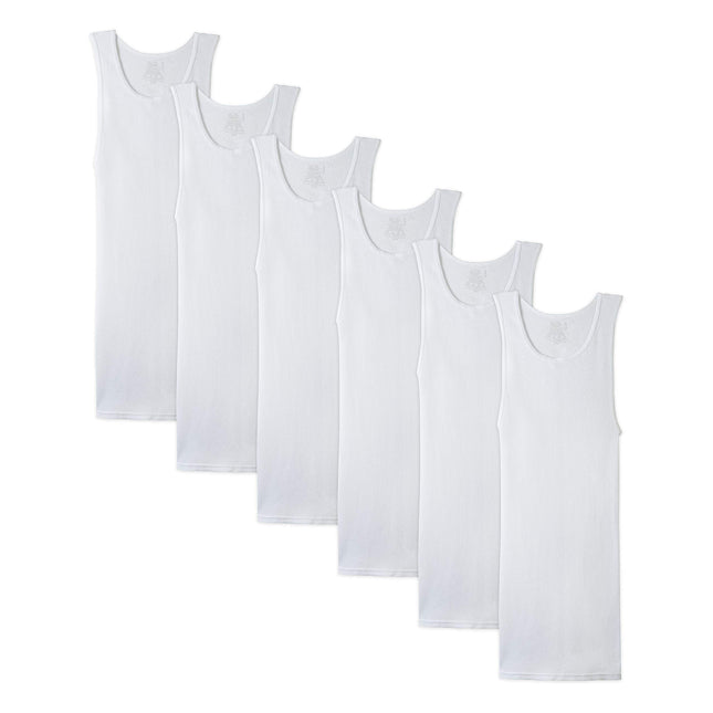 Fruit of the Loom Men's Sleeveless Tank A-Shirt, T