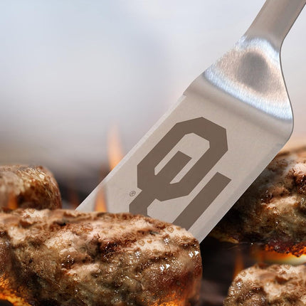 YouTheFan NCAA Oklahoma Sooners Stainless Steel BBQ Spatula with Bottle Opener