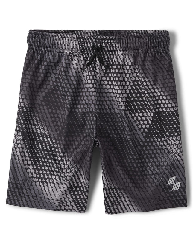 The Children's Place Boys' Basketball Shorts, Mesh Print 2-Pack, Medium