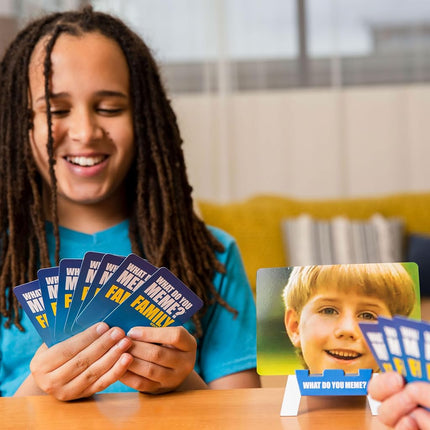 WHAT DO YOU MEME? Family Edition - The Hilarious Family Party Card Game For Meme Lovers