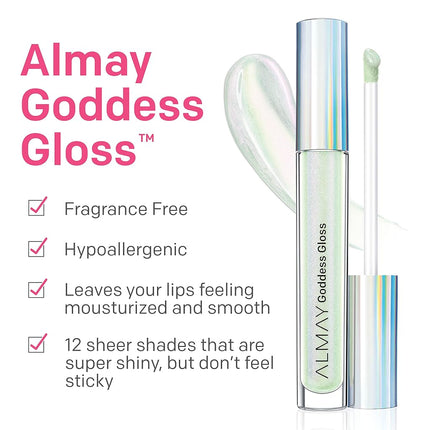 Almay Goddess Gloss, Halo, lip gloss, 1 Count