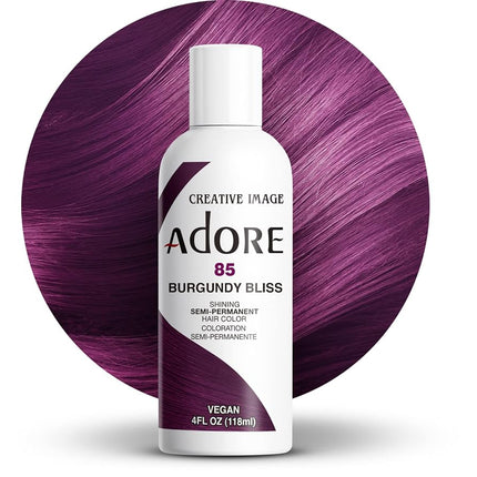 Adore Semi Permanent Hair Color - Vegan and Cruelt