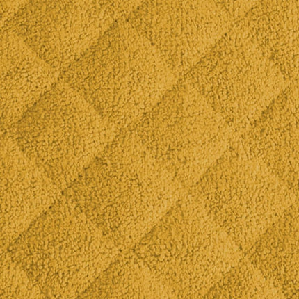 DII 100% Cotton, Machine Washable, Heat Resistant, Everyday Kitchen Basic, Terry Pot Holder, 7 x 7, Set of 3, Mustard