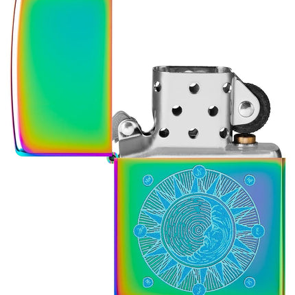 Zippo Sun Design Lighter, Multi col,oured