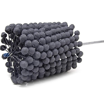 Brush Research GBD40024 Heavy Duty FLEX-HONE, 4" (101 mm) Diameter, Silicon Carbide Abrasive, 240 Grit (Pack of 1)