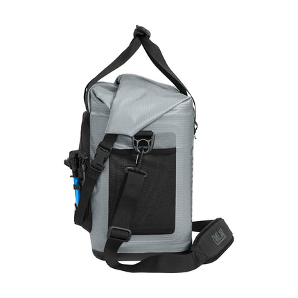 CamelBak ChillBak Cube 18 Soft Cooler Backpack with 6L Fusion Group Reservoir, Monument Grey