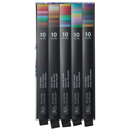 Winsor & Newton Studio Collection Colour Pencil Set, 50 Piece