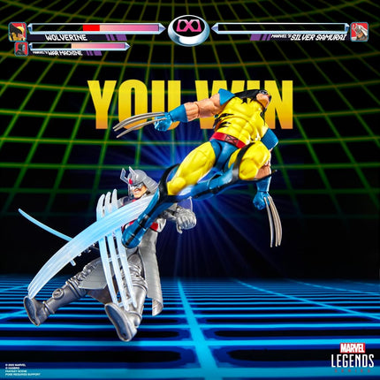 Marvel Legends Series Gamerverse Wolverine vs Marvel's Silver Samurai Action Figure Collectibles