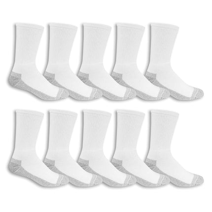 Fruit of the Loom Men's 10-Pair Everyday Work Crew