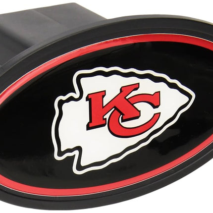 NFL Kansas City Chiefs Plastic Logo Hitch Cover