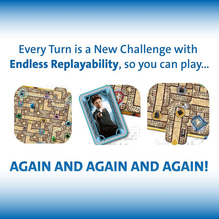 Ravensburger - Harry Potter Labyrinth Board Game for Kids & Family, Strategic Maze Challenge, 2-4 Players, Great Birthday Gift