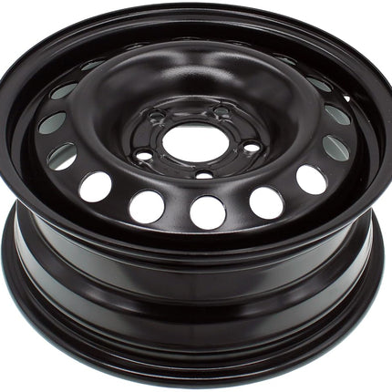 Dorman 939-196 Black Wheel with Painted Finish (15 x 6. inches /5 x 114 mm, 46 mm Offset)