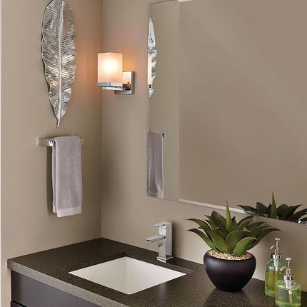 Moen YB8886CH 90 Degree Bathroom Hand Towel Bar, Chrome