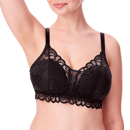 Bali Women's Desire All Over Lace Non-Wired Bra Df6591, Black, S