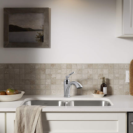 Kohler Sterling 24273-VS Ludington Pull-Out Kitchen Sink Faucet, Single-Handle Laundry Faucet, Pull-Out Sprayer, Vibrant Stainless