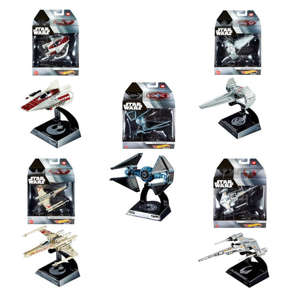 Hot Wheels Vehículo de Colección Caza Estelar de Naboo N1
