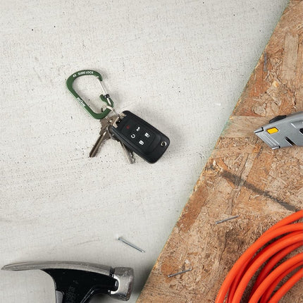 Nite Ize SlideLock Carabiner Aluminum, Size #3, Olive