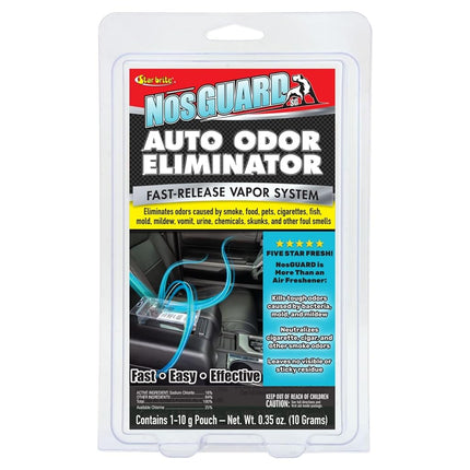 STAR BRITE NosGUARD SG Eliminador de olores para automóviles - Sistema de control de olores ClO2 para hacerlo usted mismo