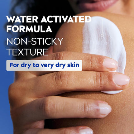 NIVEA Cocoa Butter In-Shower Body Lotion - Non-Sticky For Dry to Very Dry Skin - 13.5 oz. Bottle (Pack of 3)