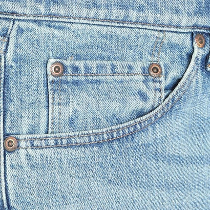 Wrangler Authentics Men's Regular Fit Comfort Flex Waist Jean, Chalk Blue, 38W x 32L