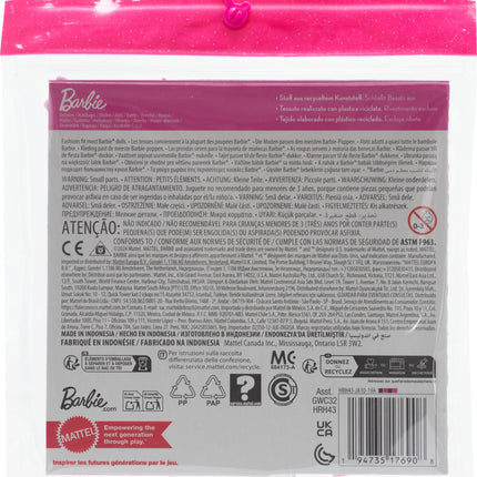 Barbie Fashion Pack HRH43 Ropa de muñeca Paquete de 2 Barbie